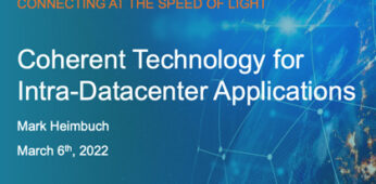 Coherent Technology for Intra-Datacenter Applications