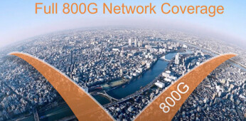 Full 800G Network Coverage