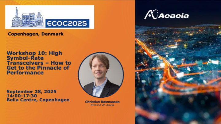 -Workshop 10: High Symbol-Rate Transceivers - How to Get to the Pinnacle of Performance?