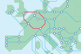 GÉANT ultra long haul route path