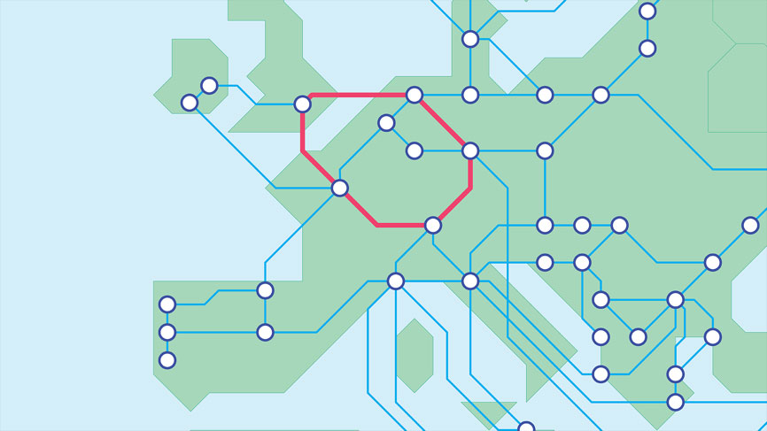 geants ultra long haul route path