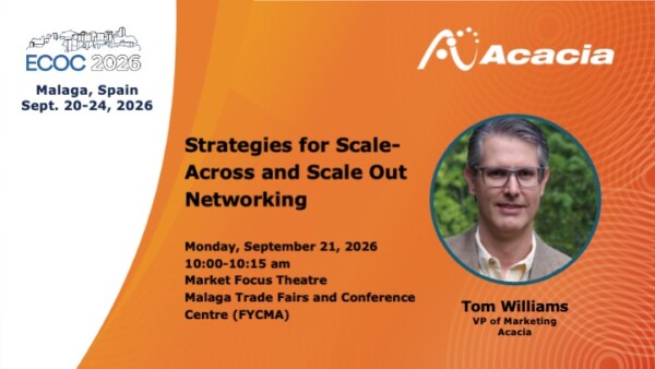 Strategies for Scale-Across and Scale Out Networking at ECOC 2026